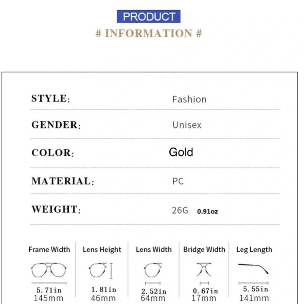 Sunglasses, Rainbow Colored Frames, NEW